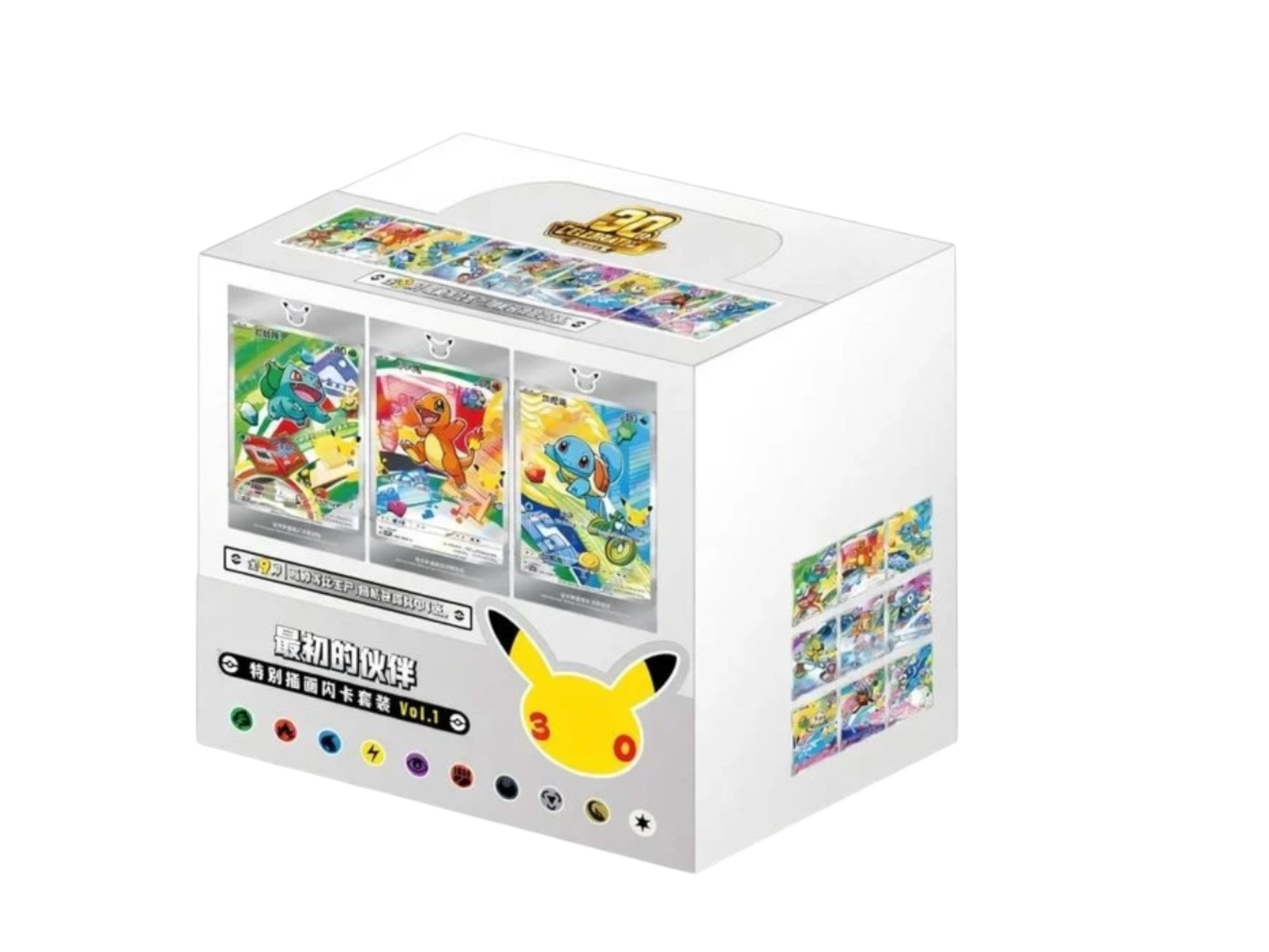 Pokémon 30th Anniversary First Partner Vol. 1 DISPLAY (CN