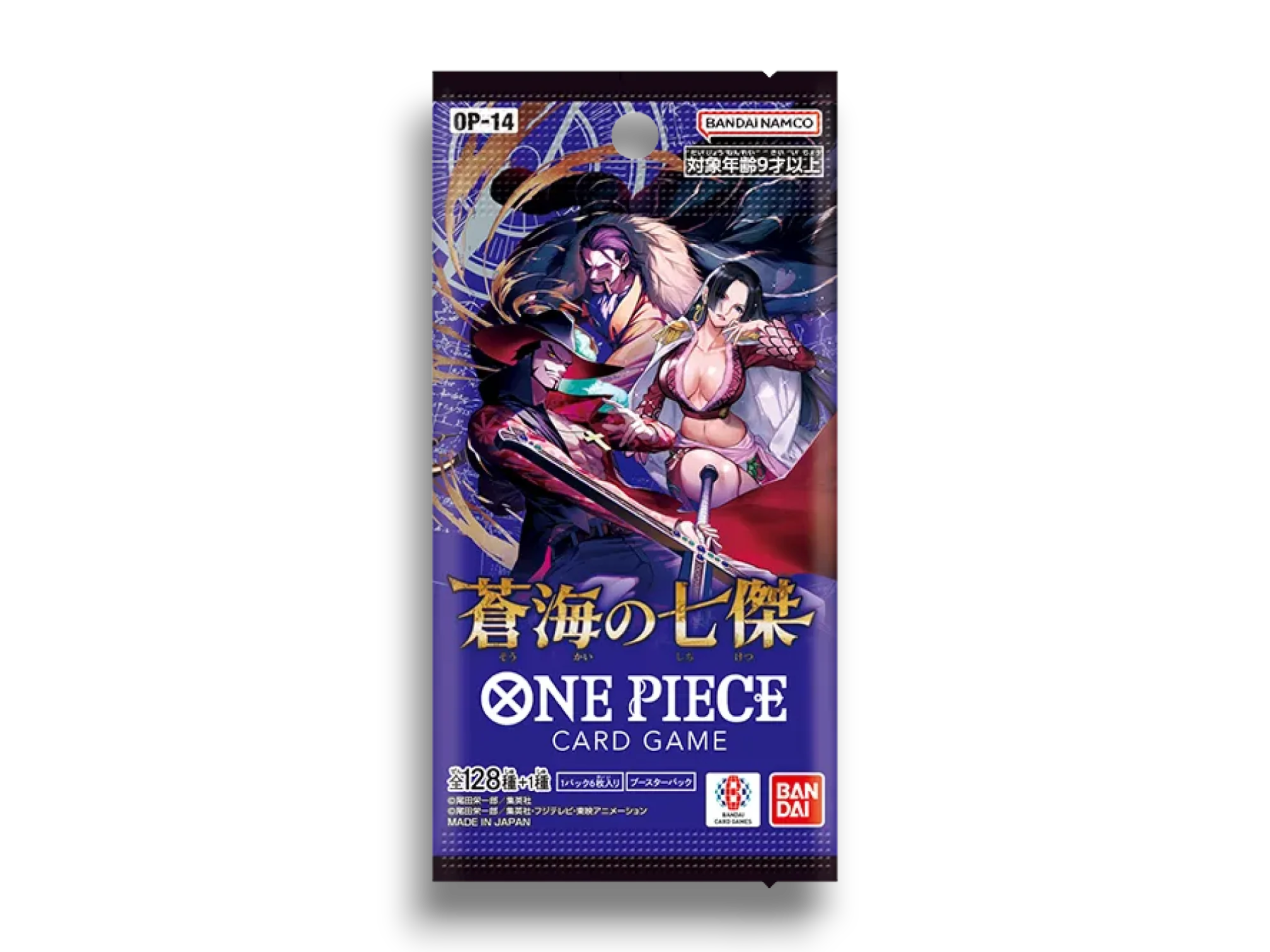 Booster Pack One Piece Card Game OP-14 – The Azure Sea's Seven (JP