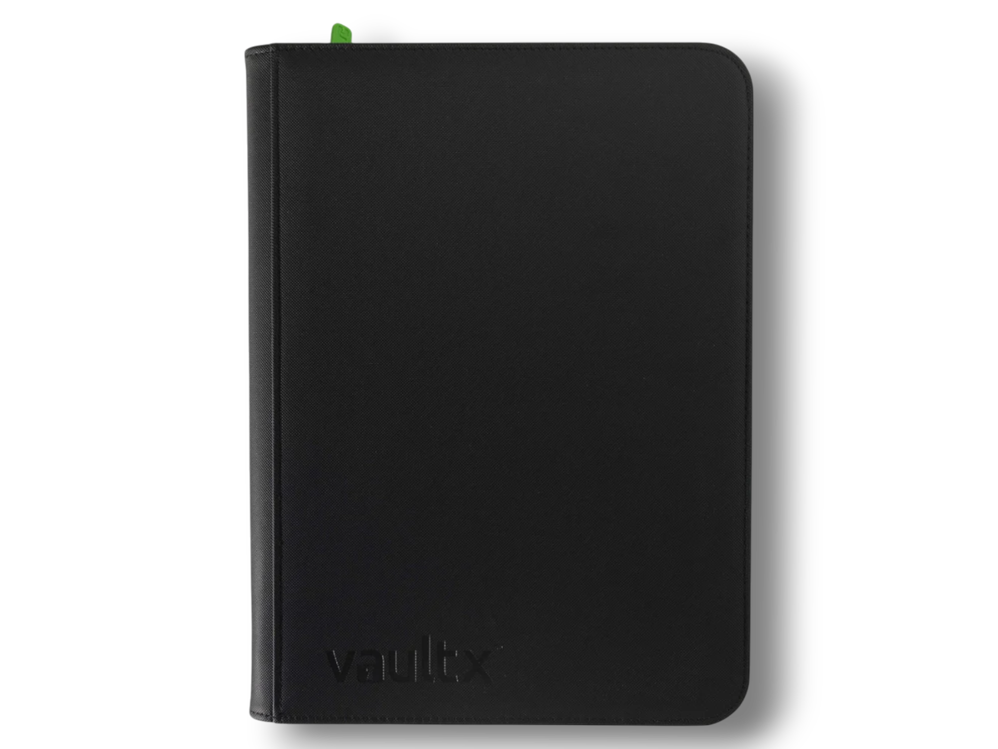Vault X: Pasta com zíper EXO-TEC – 9 bolsos (preta) (360 cartões)