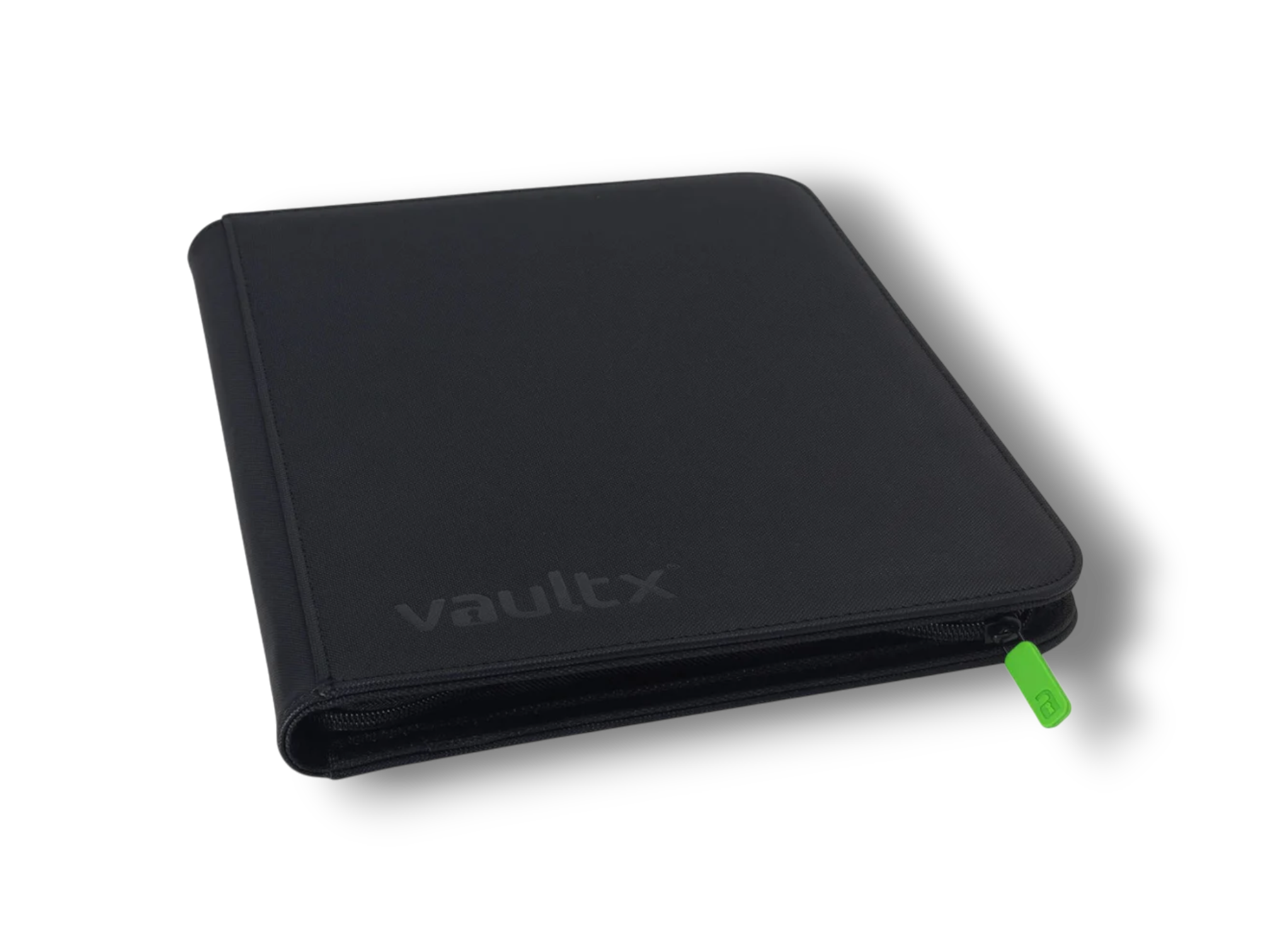 Vault X: Pasta com zíper EXO-TEC – 9 bolsos (preta) (360 cartões)