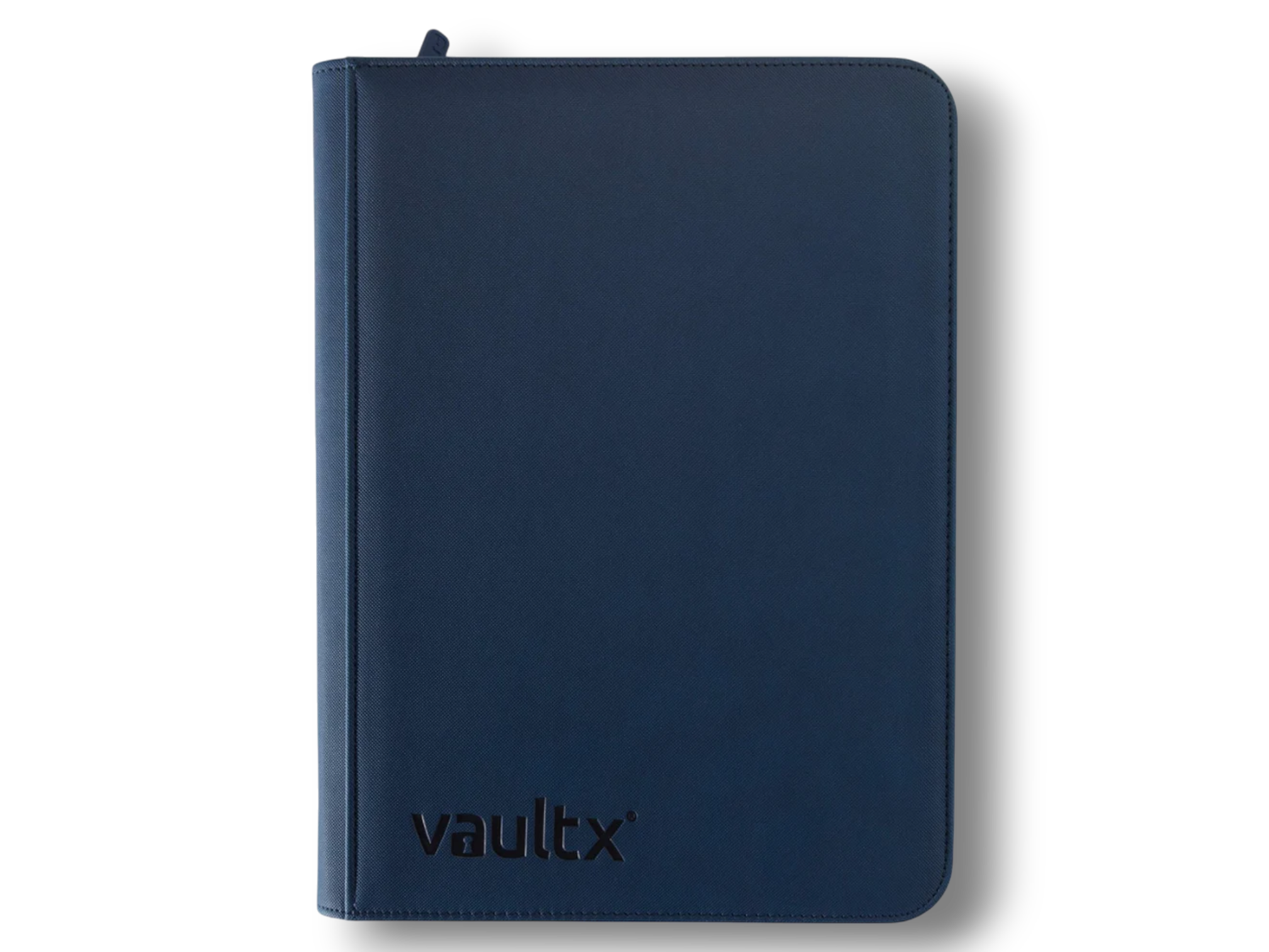 Vault X: Pasta com fecho de correr EXO-TEC – 9 bolsos (azul royal) (360 cartões)