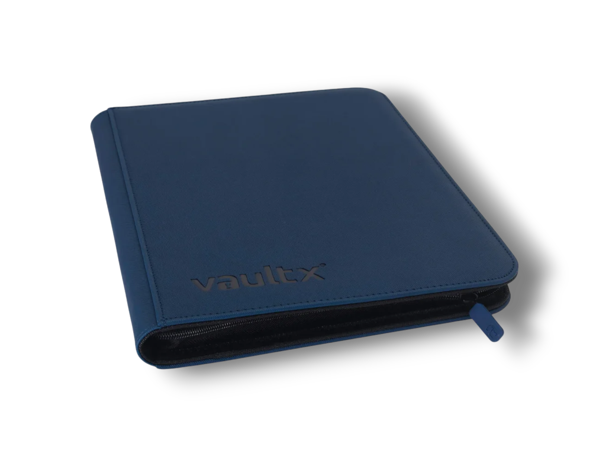 Vault X: Pasta com fecho de correr EXO-TEC – 9 bolsos (azul royal) (360 cartões)
