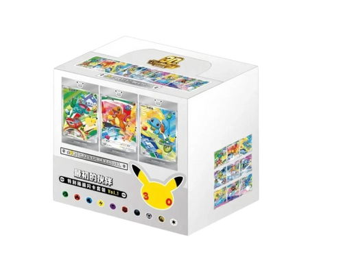 Pokémon 30th Anniversary First Partner Vol. 1 DISPLAY (CN