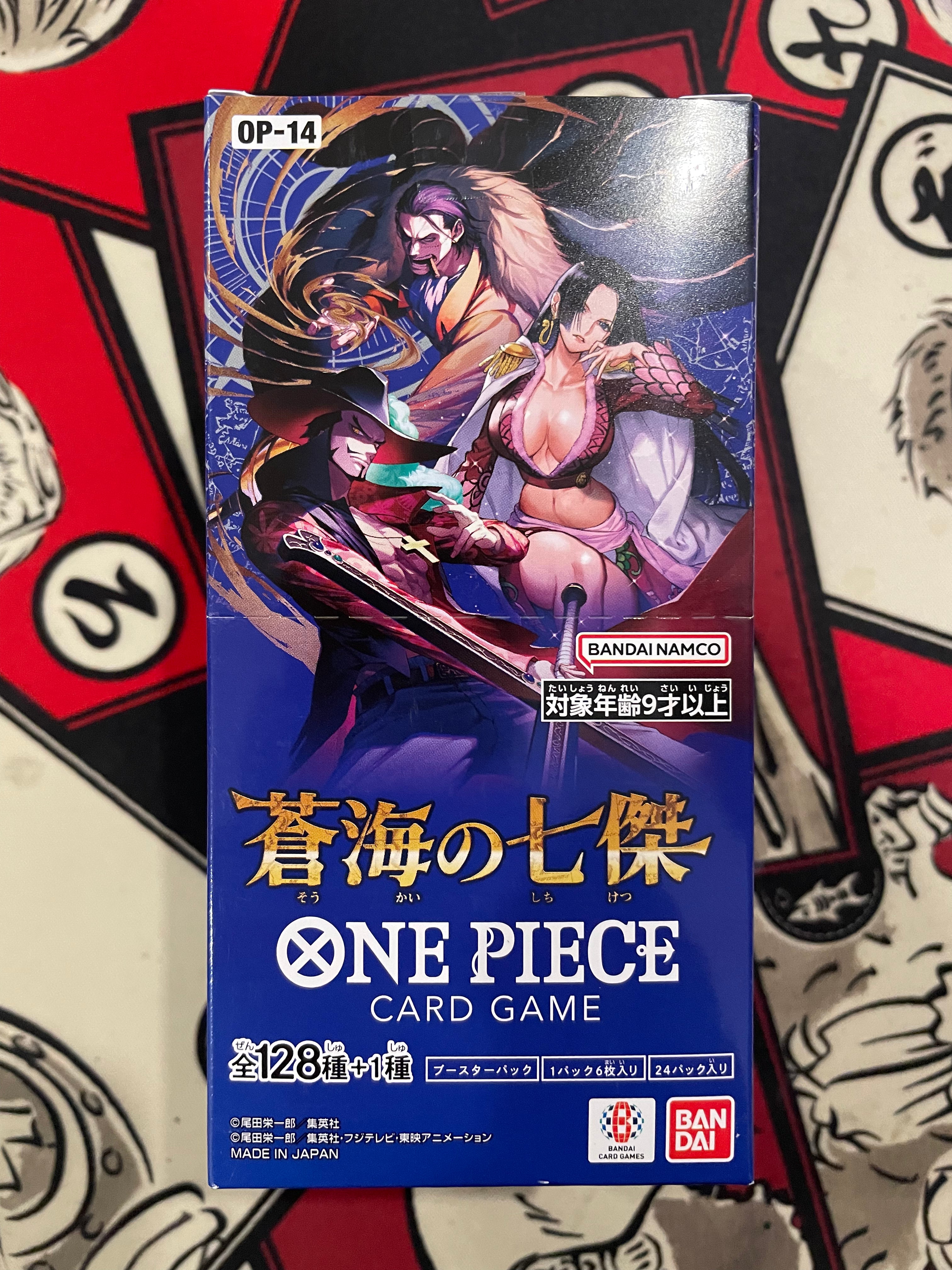 Booster Box One Piece Card Game OP-14 – The Azure Sea's Seven (JP)
