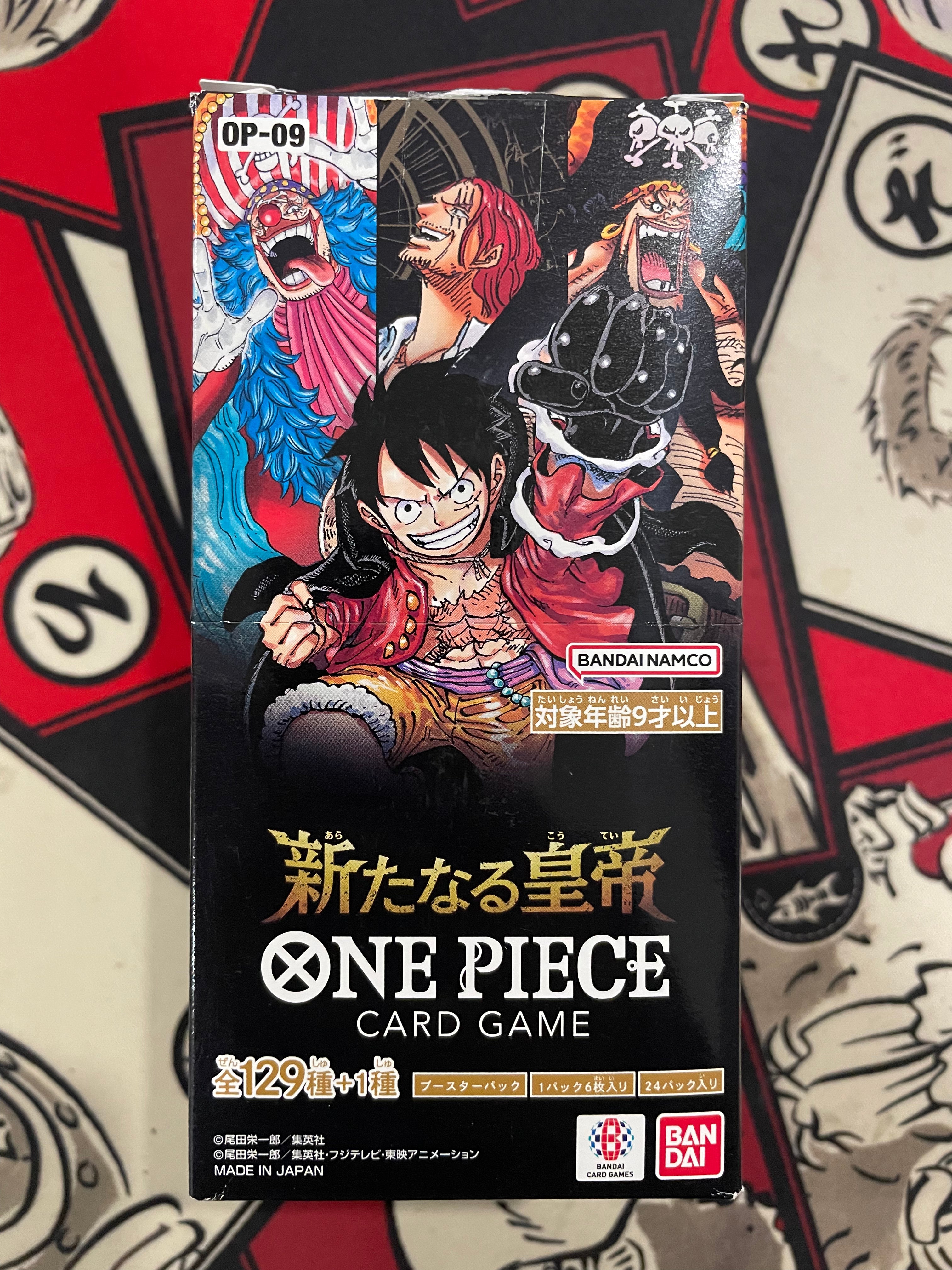 Booster Box One Piece Card Game OP-09 Emperors in the New World (JP)