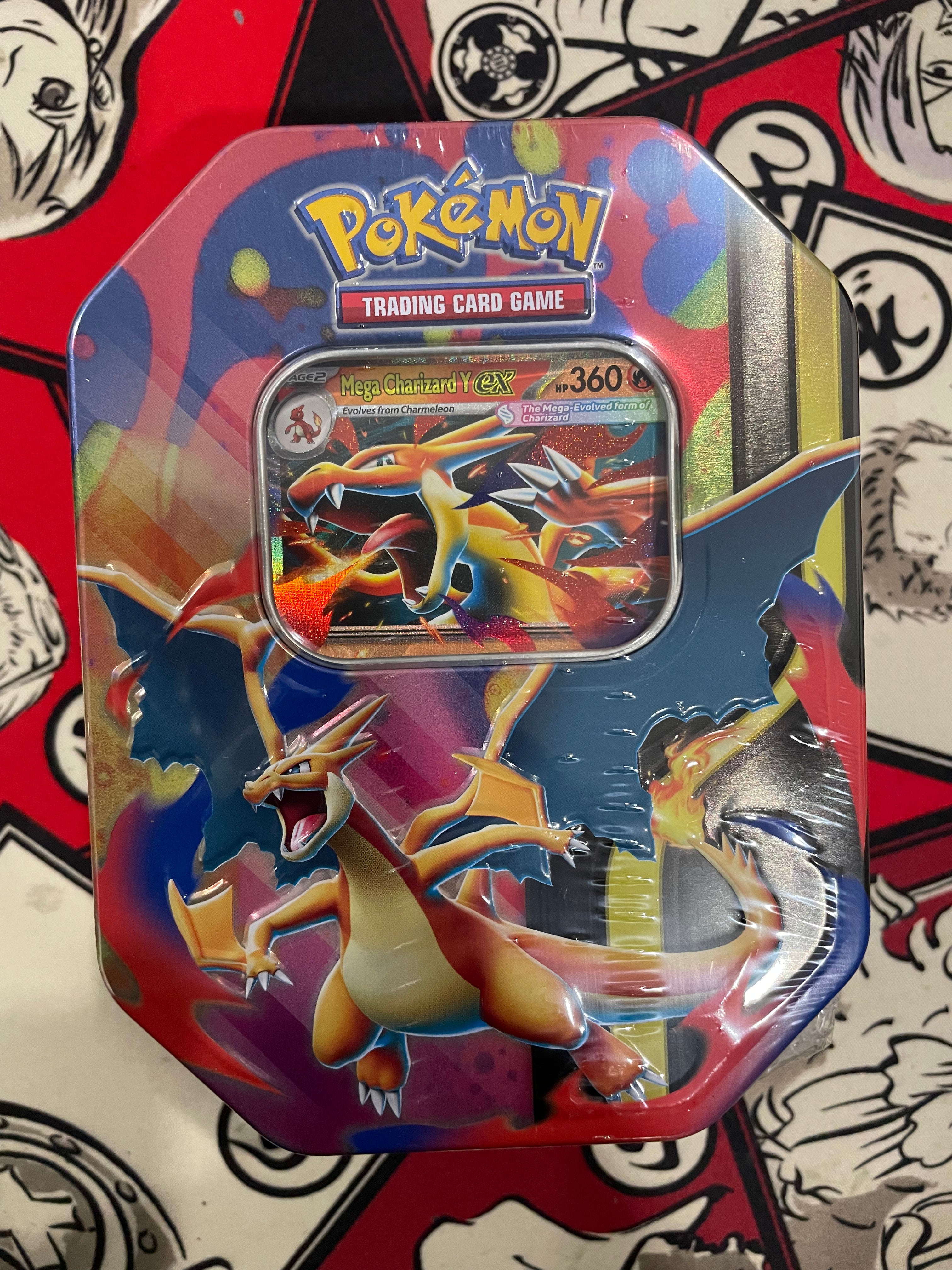 Mega Charizard Y ex Tin