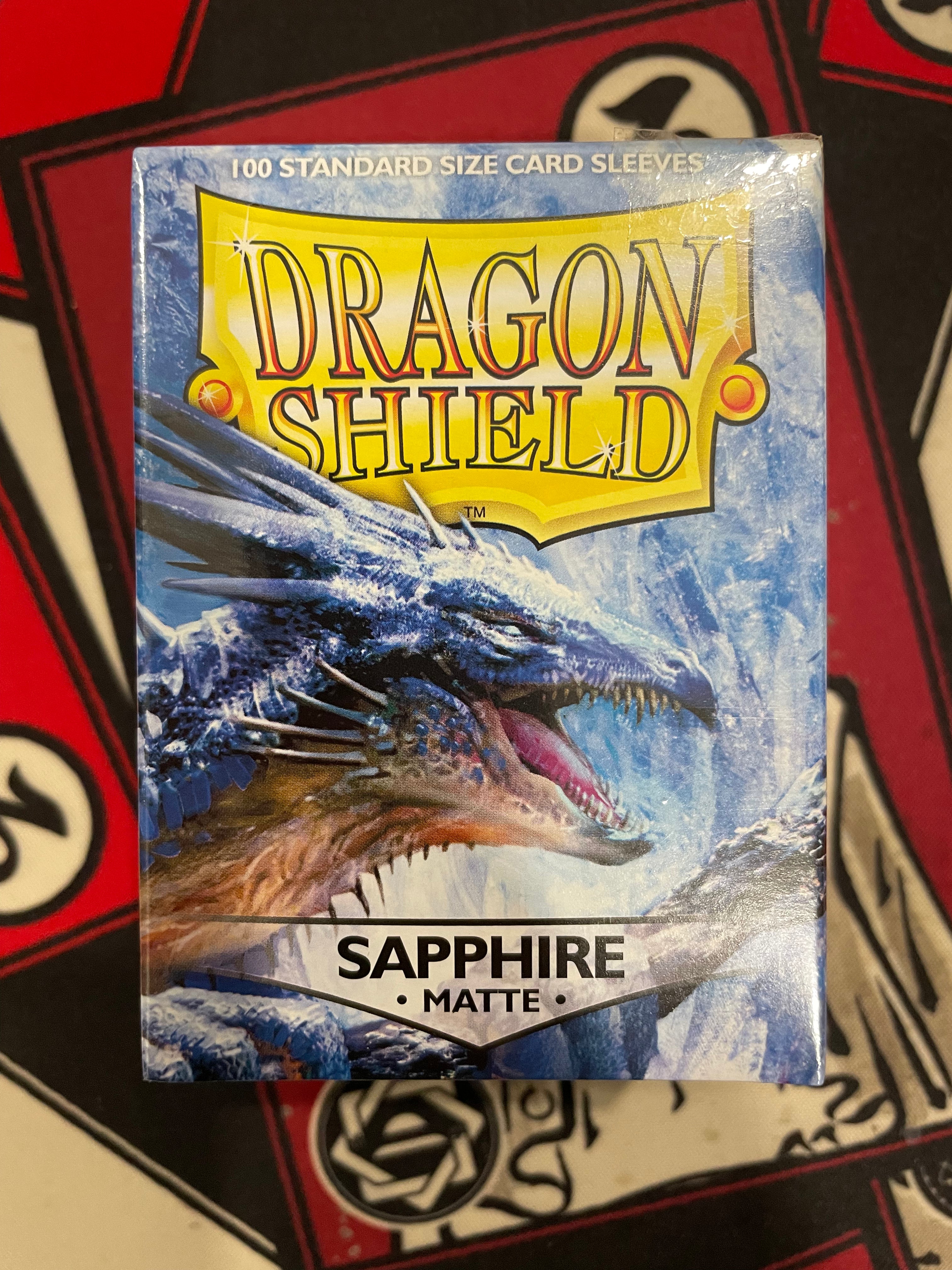 Dragon Shield Matte Sleeves - Sapphire (100 Sleeves)