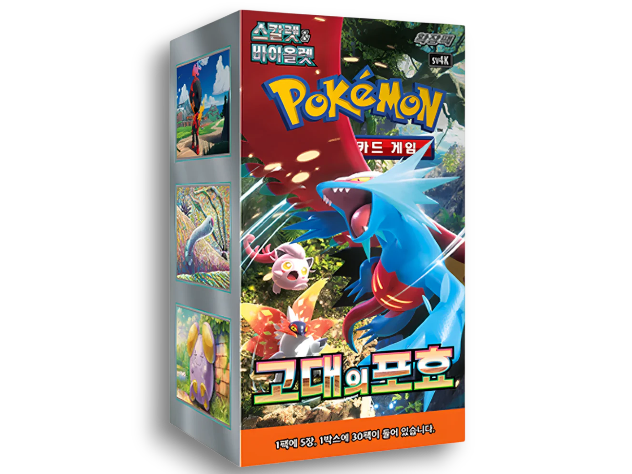 Pokémon Scarlet & Violet: Ancient Roar SV4K Booster Box (30 Pack) (KOR)