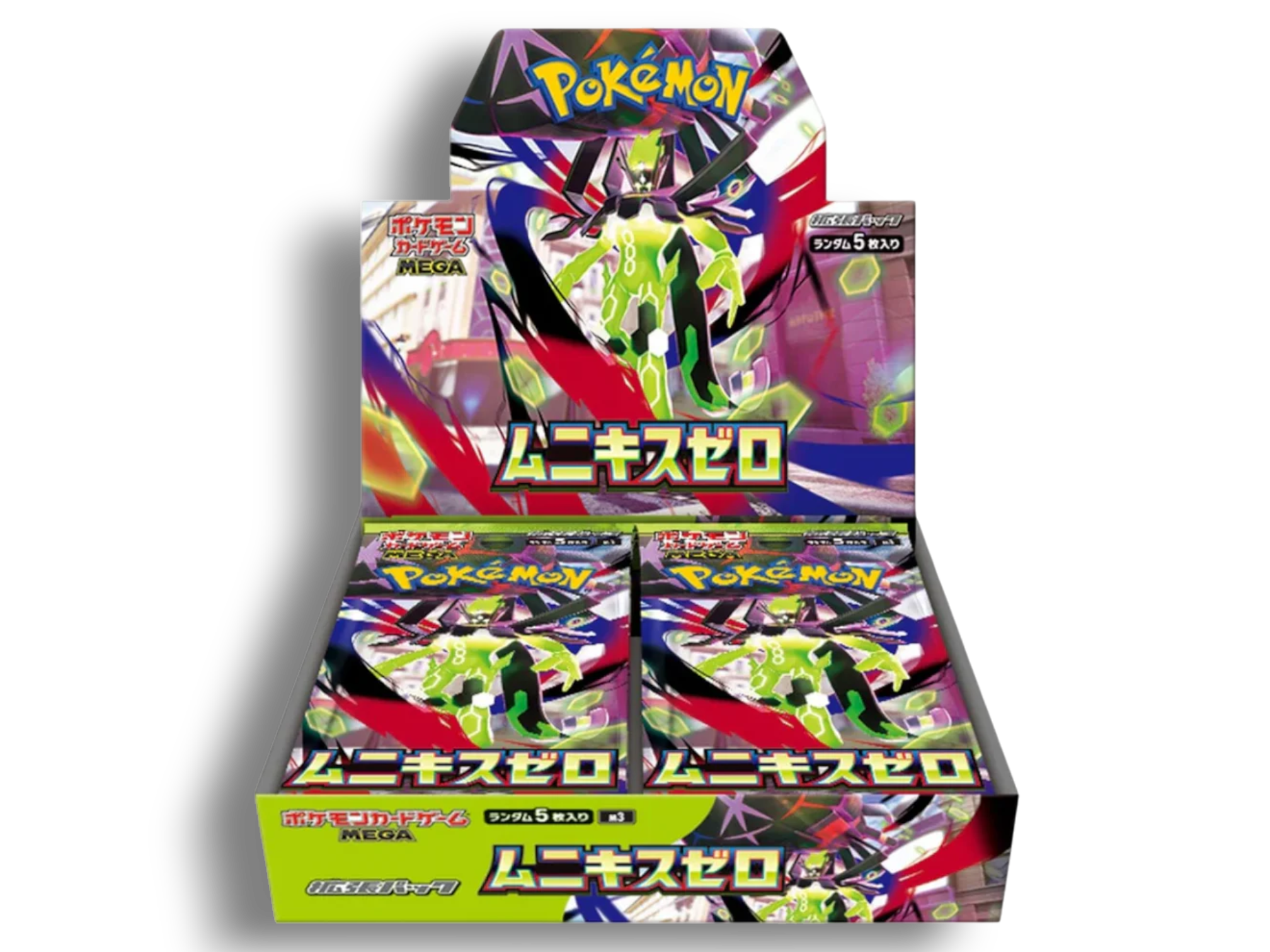 Pokemon Mega: Mega Expansion Nullifying Zero Booster Box (30 Paquetes) (JP)