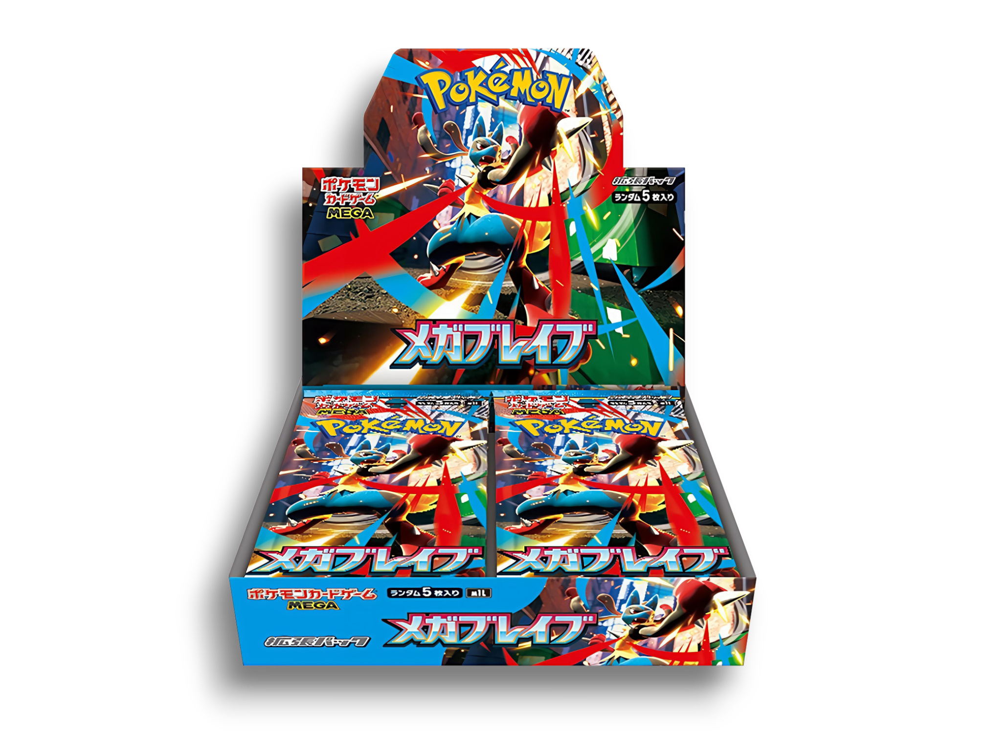 Pokemon MEGA: Mega Brave (Lucario ex) Booster Box (30 Pack) (JP)
