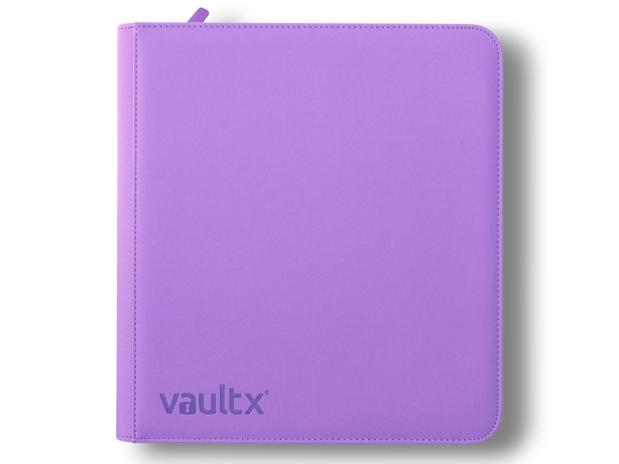 Vault X: Pasta com zíper EXO-TEC - 12 bolsos (apenas roxa) (480 cartões)