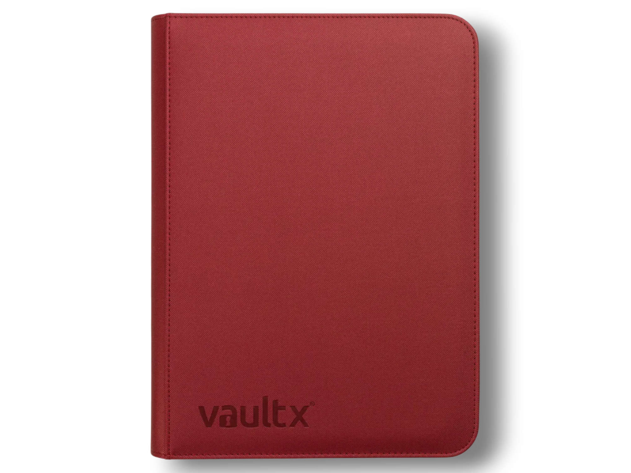 Vault X: EXO-TEC Metálico – 9 Bolsos (Vermelho) (360 Cartões)