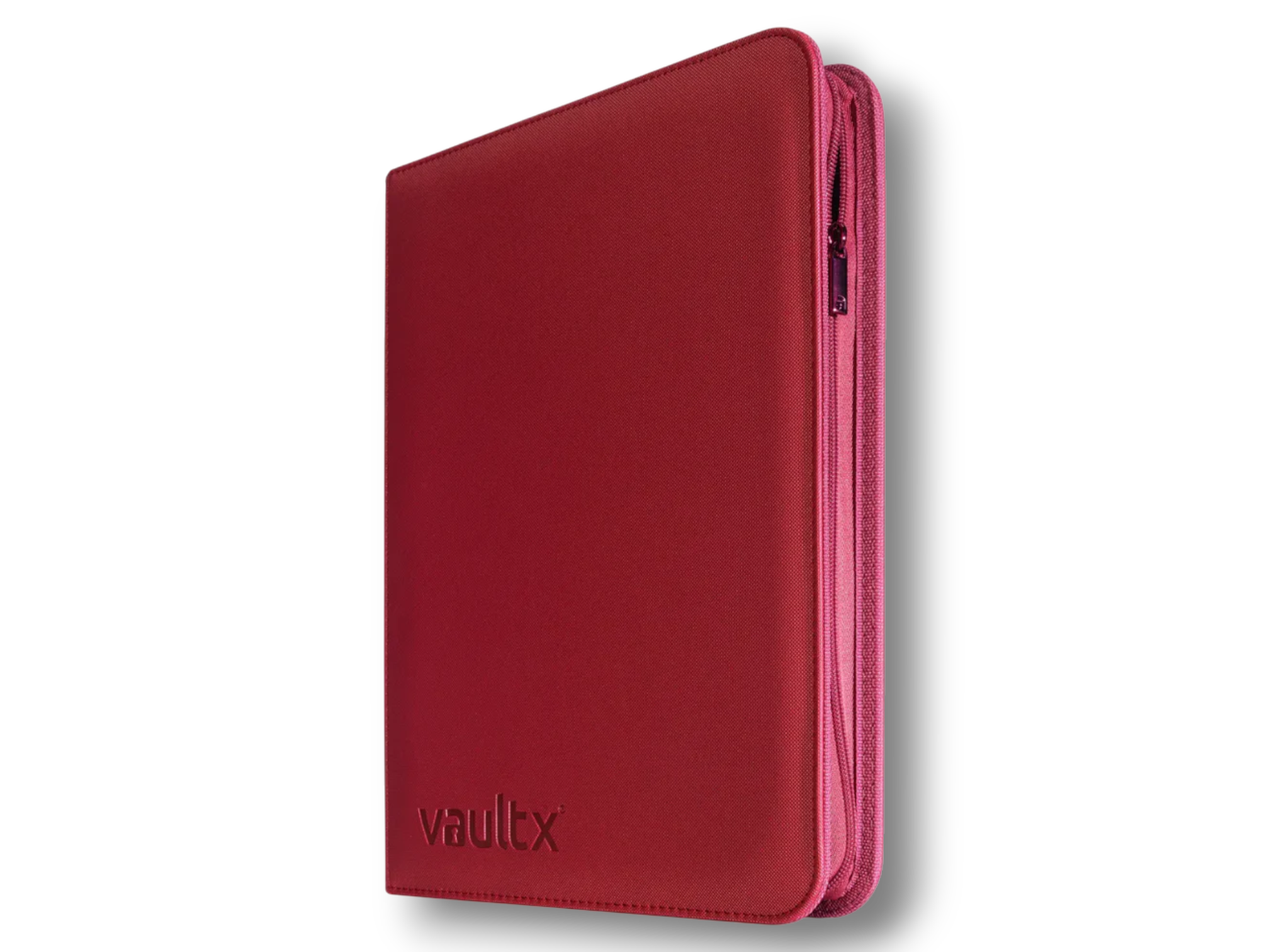 Vault X: EXO-TEC Metálico – 9 Bolsos (Vermelho) (360 Cartões)