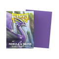 Fundas Dragon Shield - Tamaño estándar - Matte Dual - Nebula y Plata (100 Fundas)