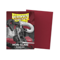 Dragon shield matte non-glare sleeves - Blood red (100 Sleeves)