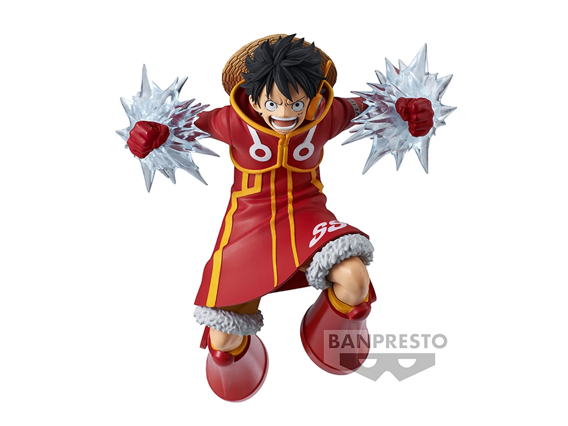 ACTION FIGURES MONKEY.D.LUFFY BATTLE RECORD COLLECTION 14 cm - ONE