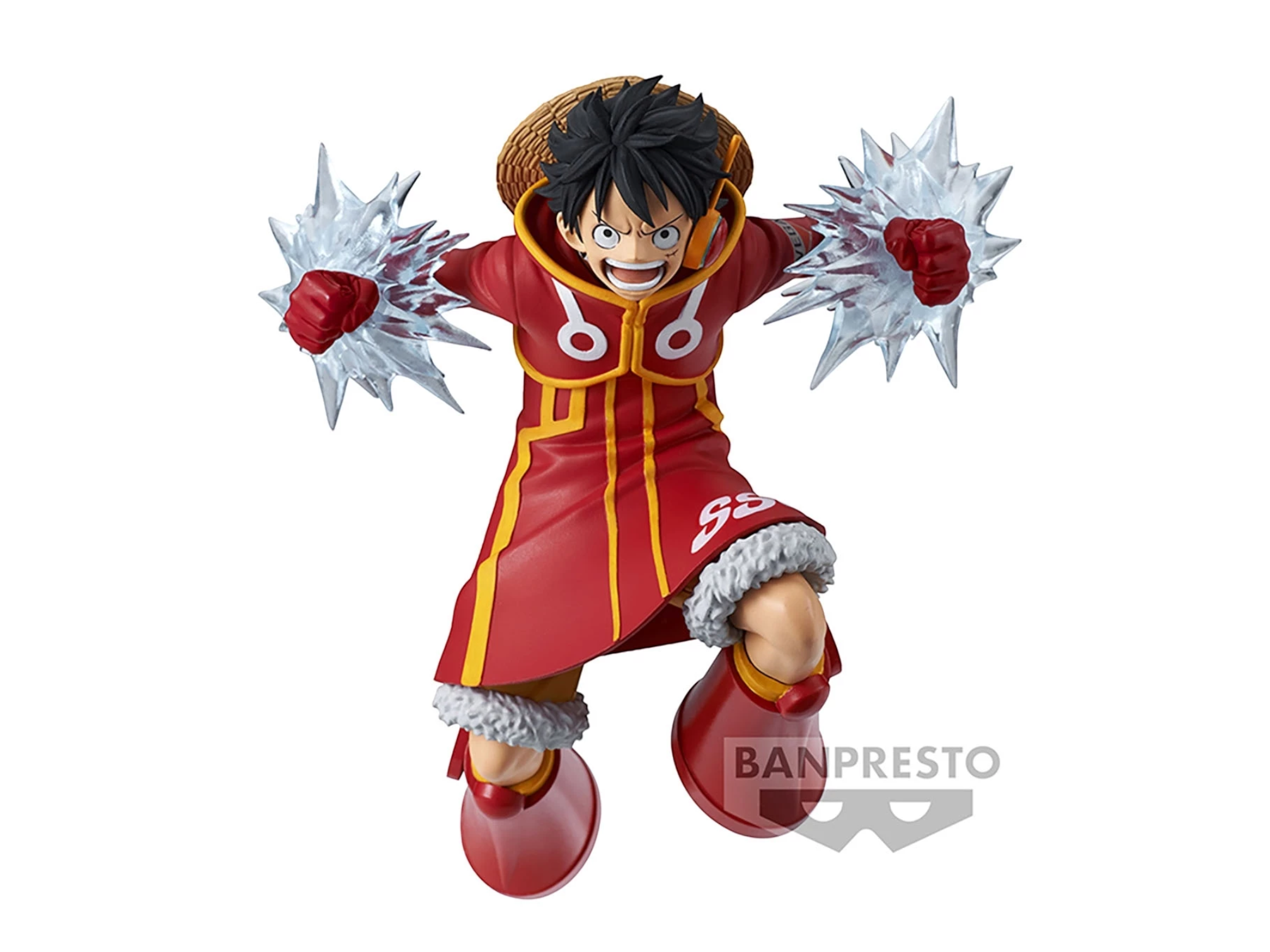 ACTION FIGURES MONKEY.D.LUFFY BATTLE RECORD COLLECTION 14 cm - ONE PIECE