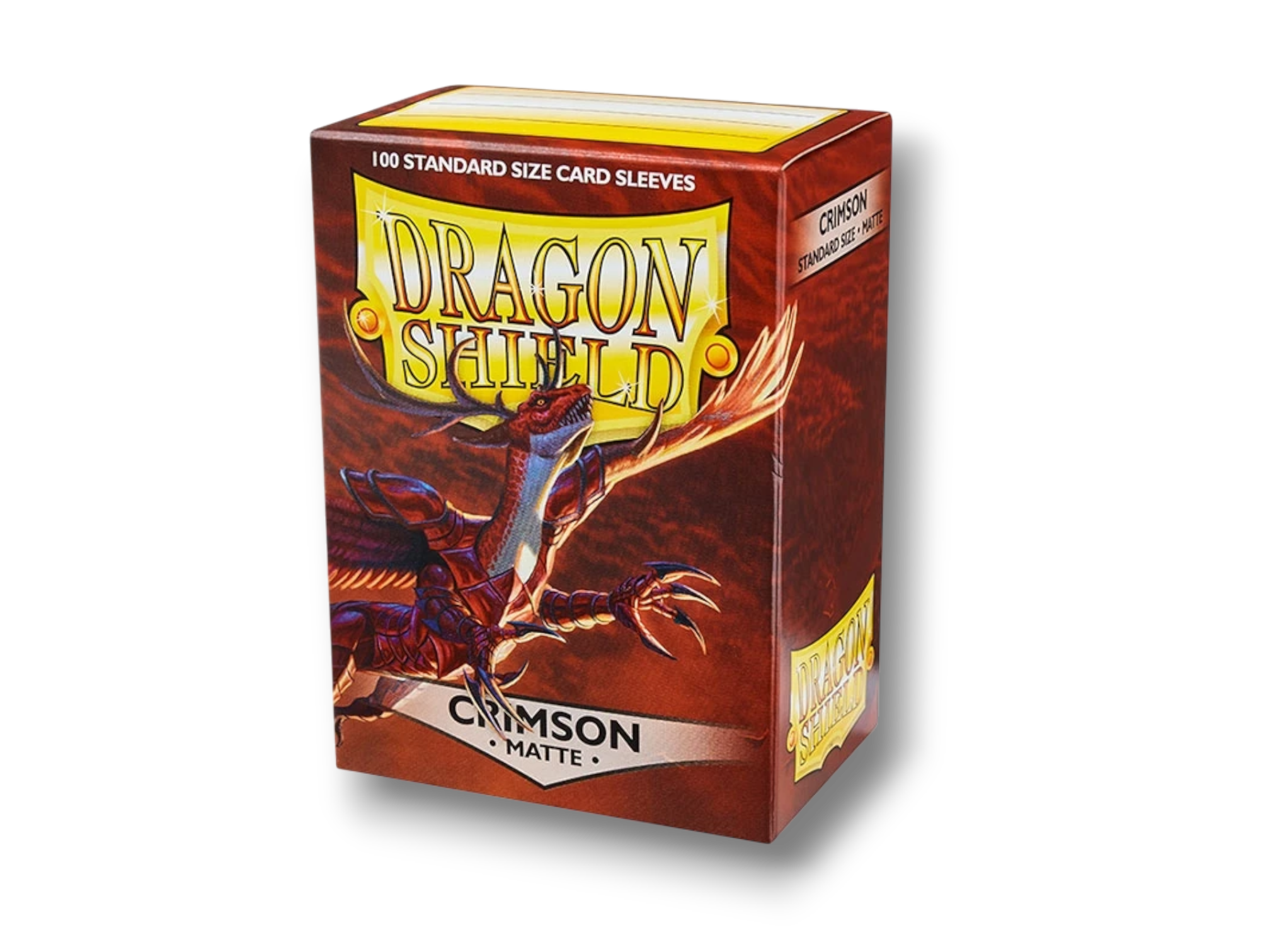 Dragon Shield Matte Sleeves - Crimson (100 Sleeves)