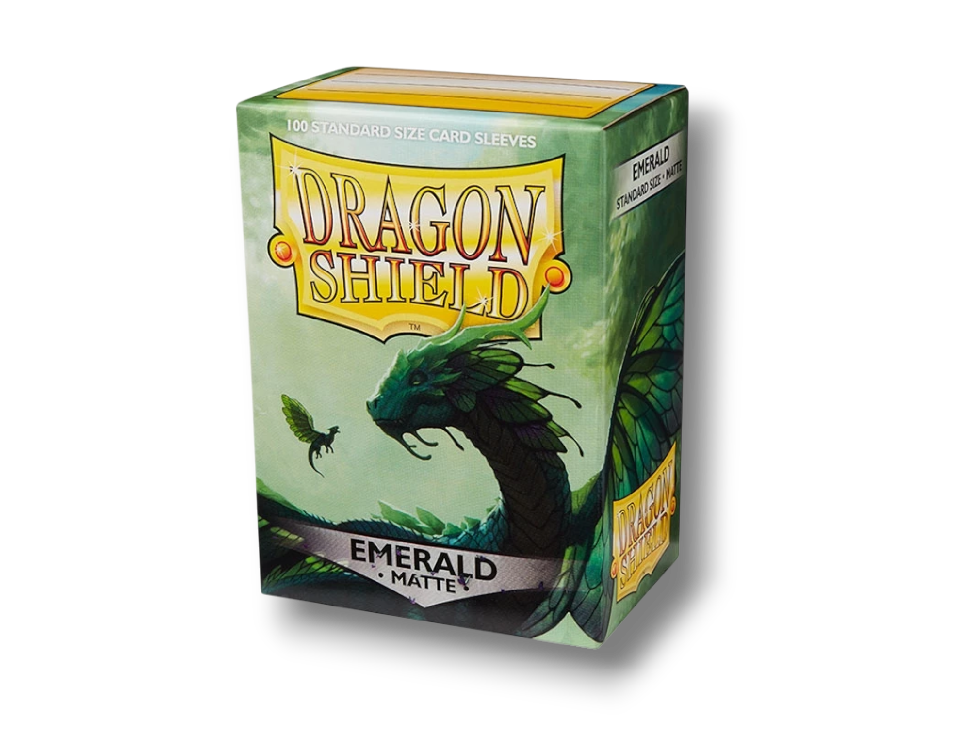Dragon Shield Matte Sleeves - Emerald (100 Sleeves)