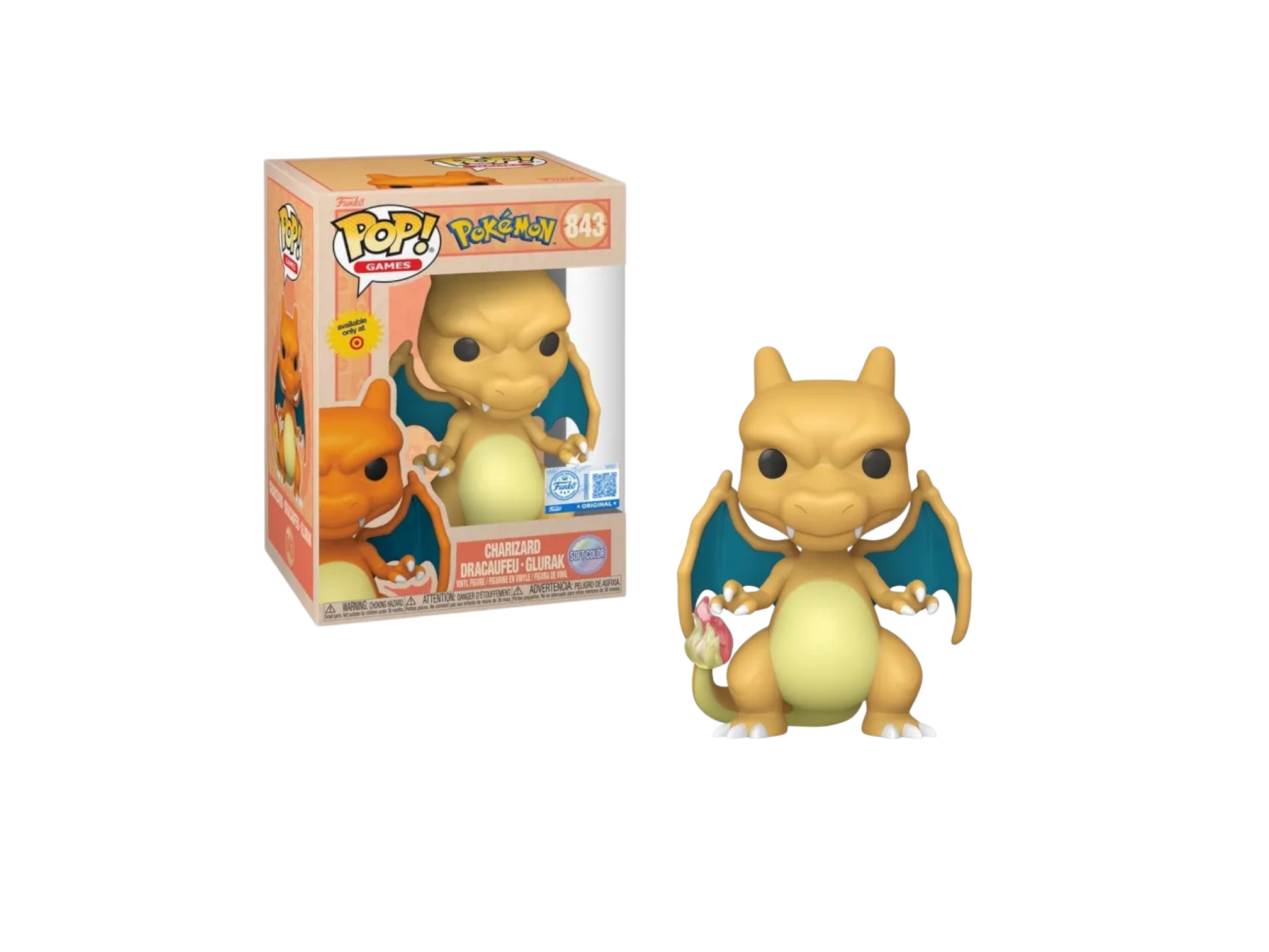 Funko POP! Vinyl (Exc) Charizard (Soft Color) - Pokémon