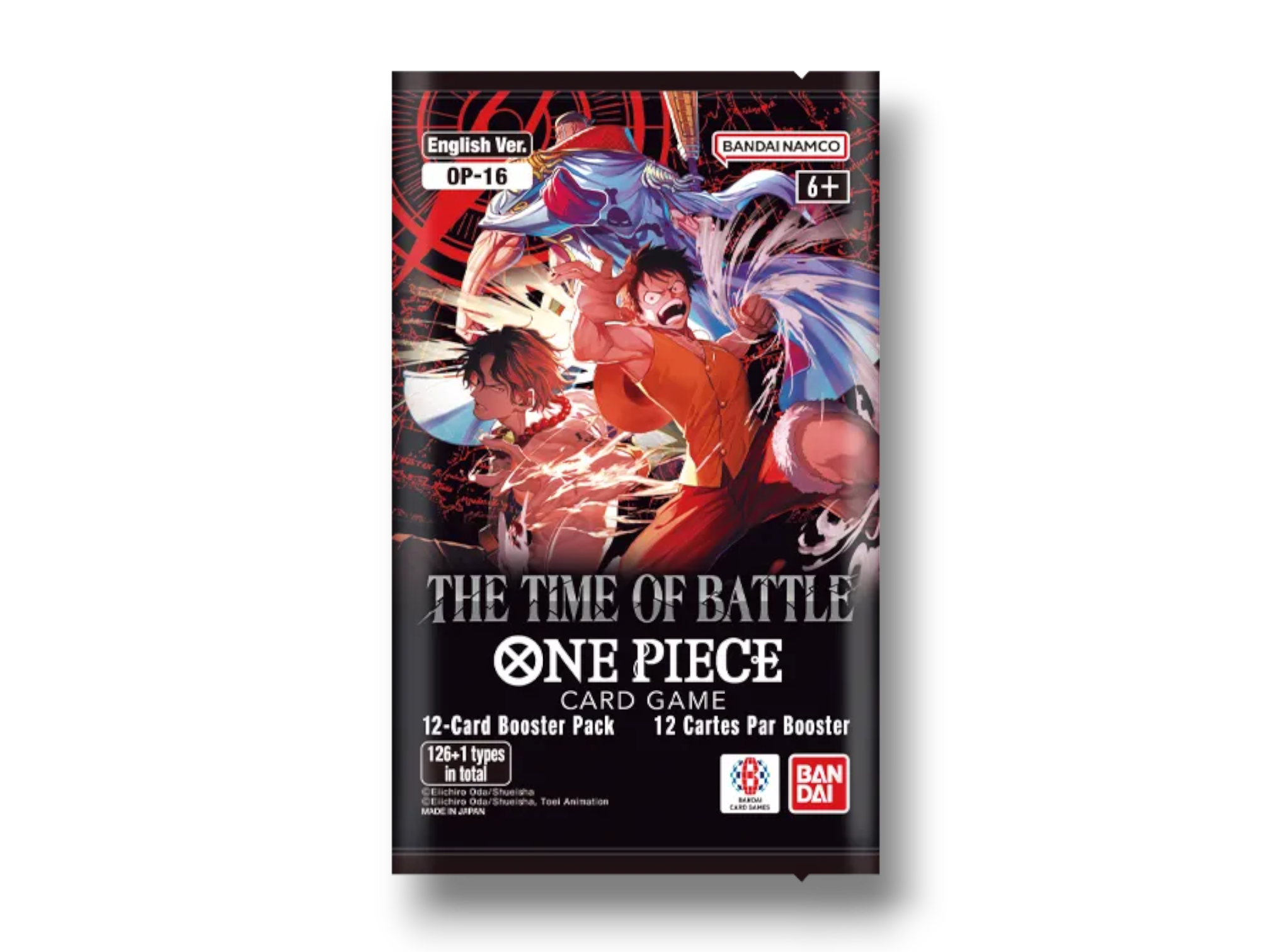 Booster Pack One Piece Card Game OP-16 – The Time Of Battle (ENG