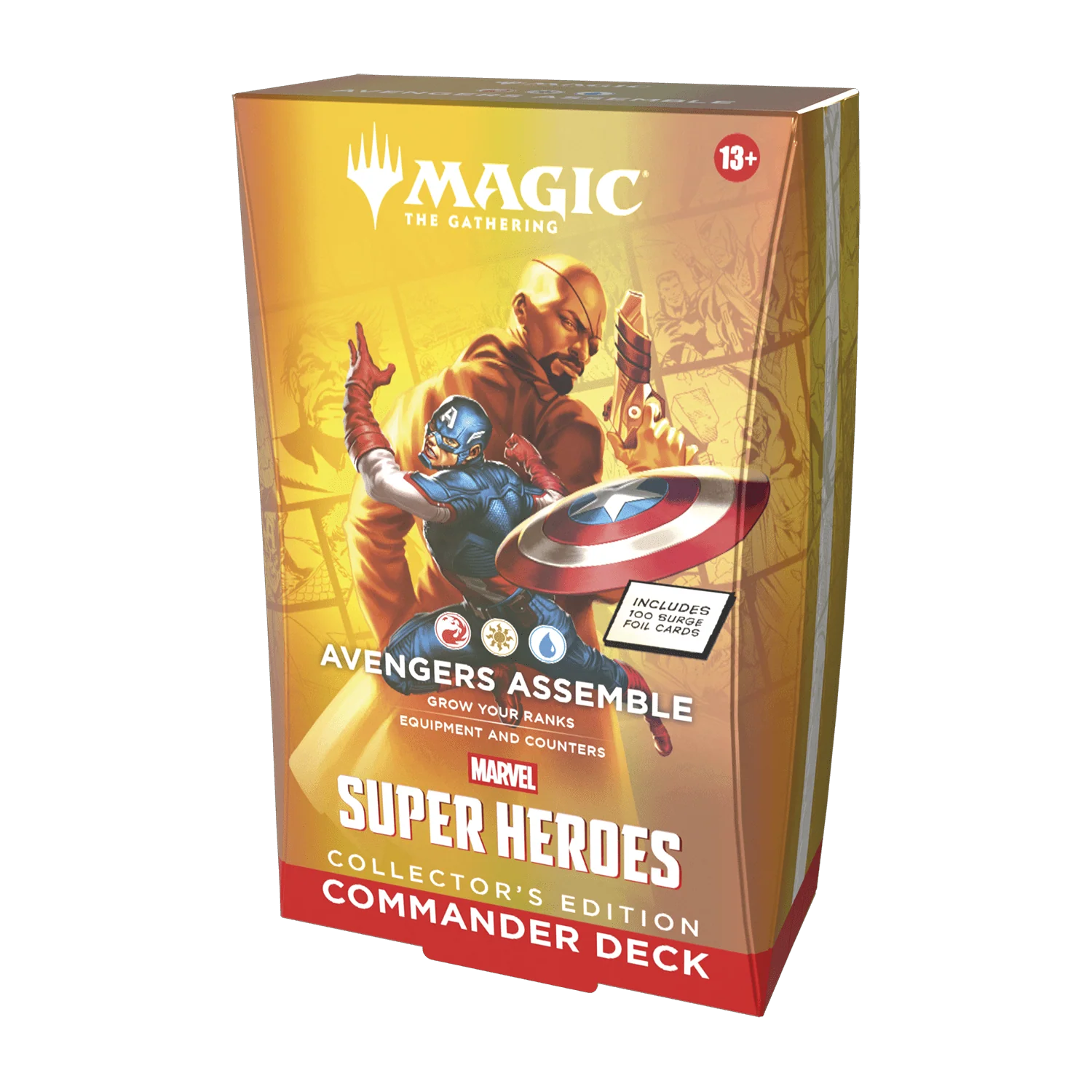 Marvel Super Heroes Mazo de Comandante Edición Coleccionista - Los Vengadores se reúnen