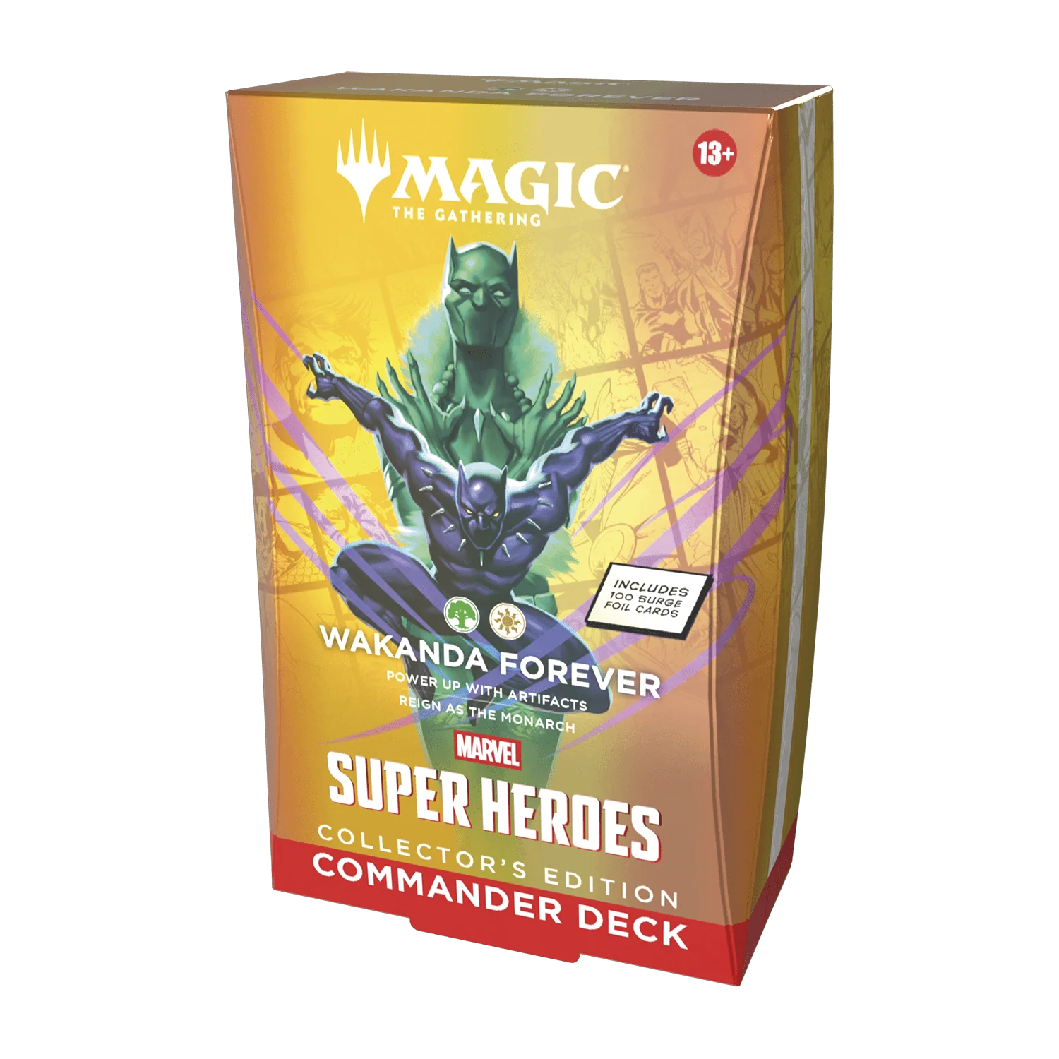 Marvel Super Heroes Commander Deck Edición Coleccionista - Wakanda Forever