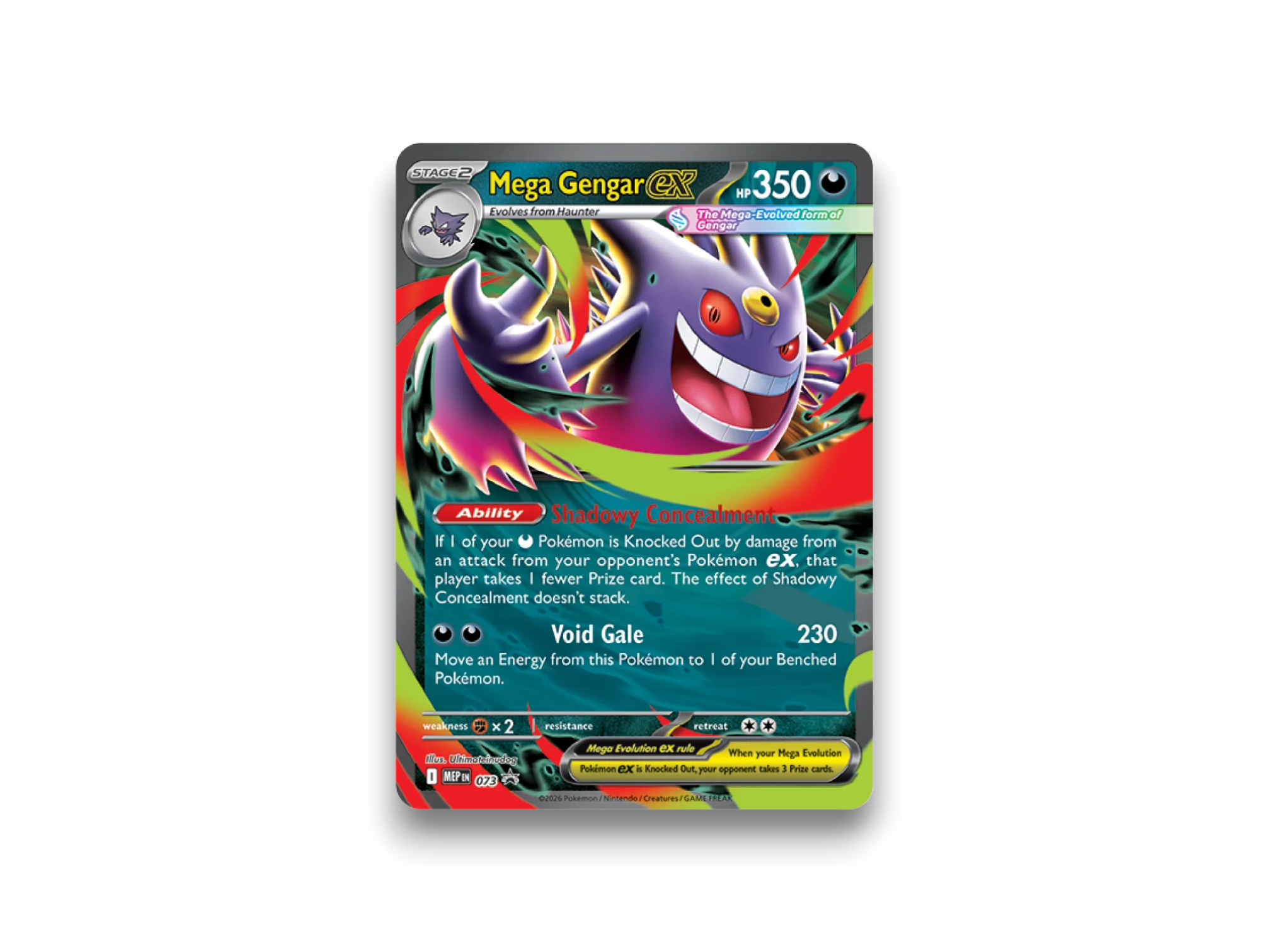 Mega Gengar ex Tin