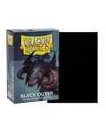 Micas exteriores tamaño estándar Dragon Shield - Negro mate (100 micas)